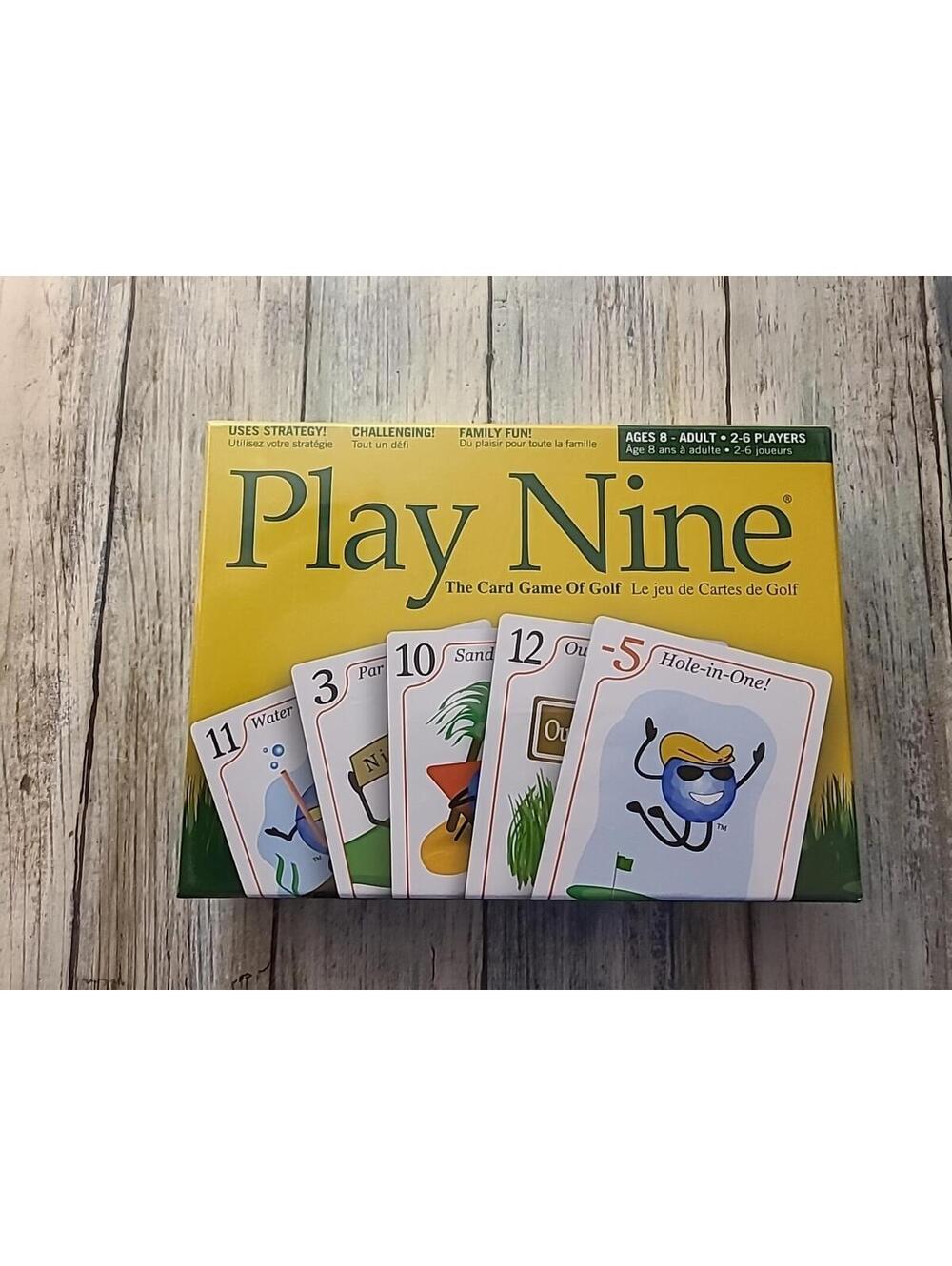 Bonfit Play Nine The Card Game of Golf